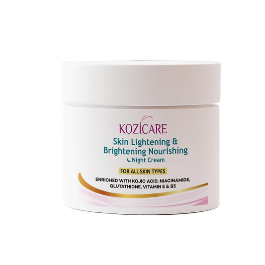 Kozicare Night Repair Cream for Women | Anti-Ageing Night Cream for Women & Men | Glowing Skin & Pigmentation | Reduce Fine Lines & Wrinkles | Helps Improves Skin Elasticity - 50 Gm