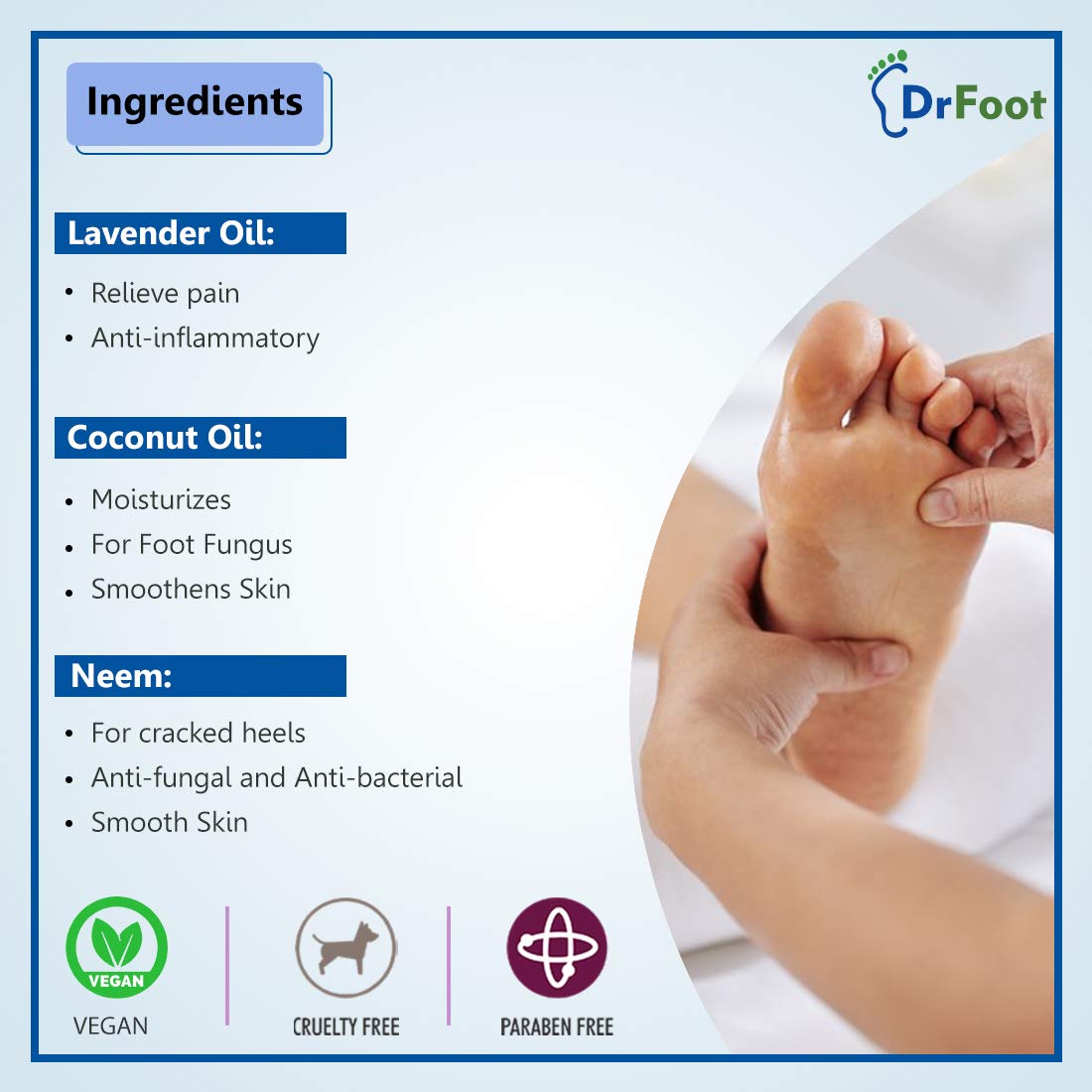 Dr Foot Cracked Heel Repair Oil for Soothing & Healing Cracked Heel | Make Heels Soft & Supple – 100ml