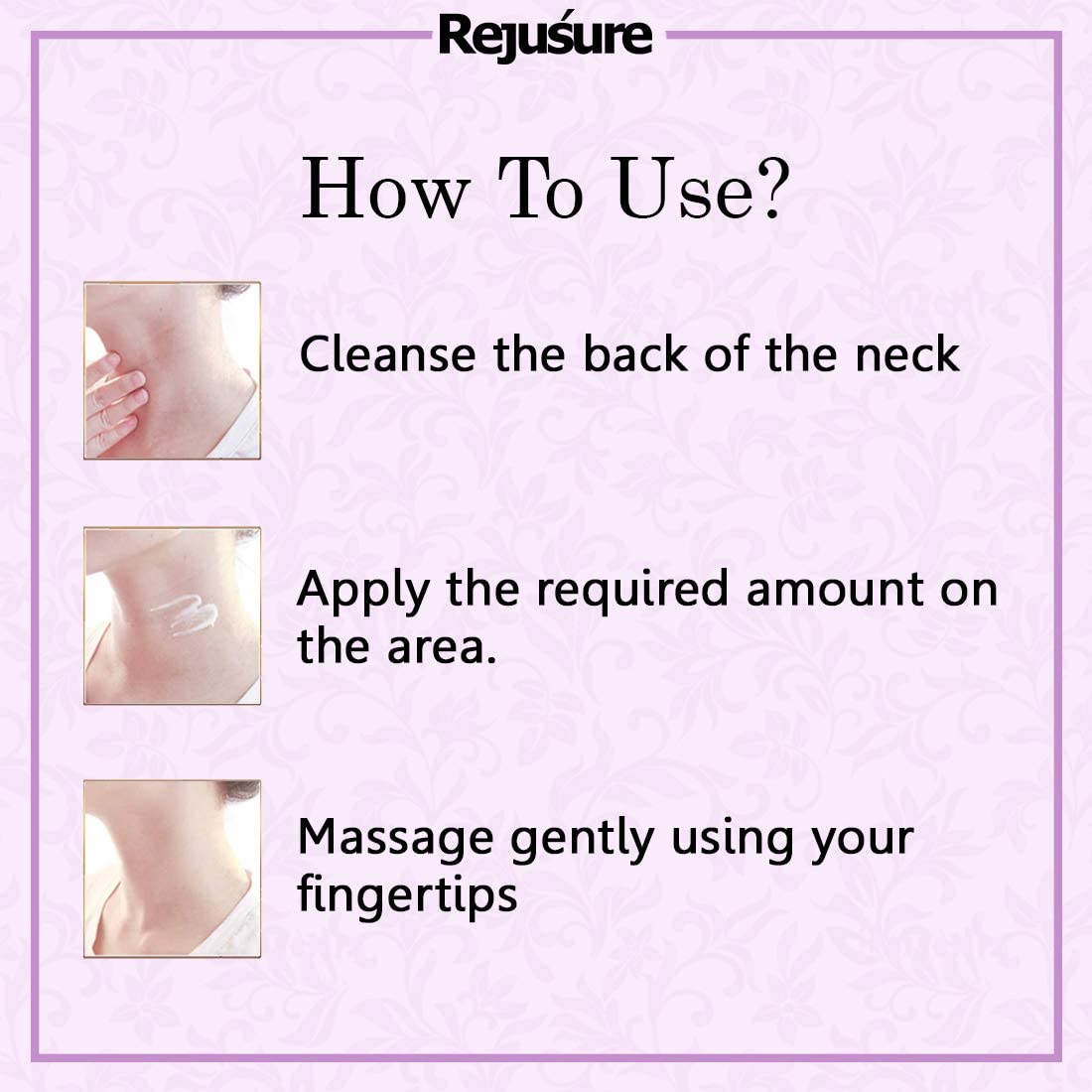 Rejusure Neck Firming Cream – Restore Firmness – 50 gm