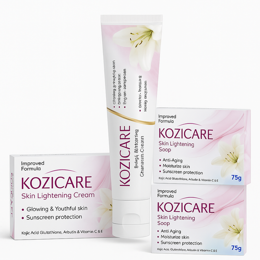 Kozicare soap and cream